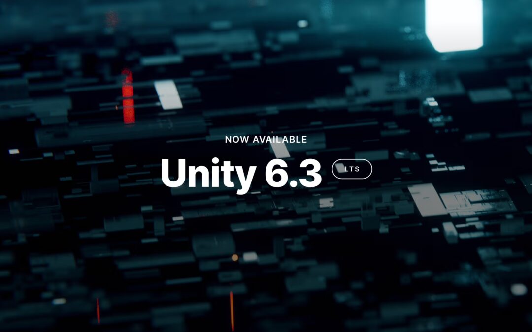 Unity 6.3 LTS ya está disponible